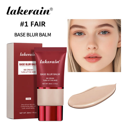 5 Colors Matte Liquid Foundation Base Sweat Resistant Smooth Cover Blemish Pores Natural Matte Finish Lightweight Face Makeup Cosmetic Base