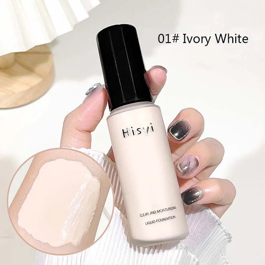 Liquid Foundation Makeup Base Waterproof High Coverage Concealer BB Cream Brighten Face Skin Tone Hydrating Foundation Makeup