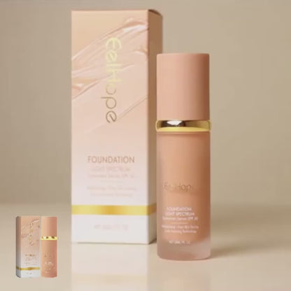 4-in-1 Liquid Foundation Spf 50+ Magic Color Changing Matte Long-Lasting Waterproof Sweating Moisturizing Coverage Makeup Base