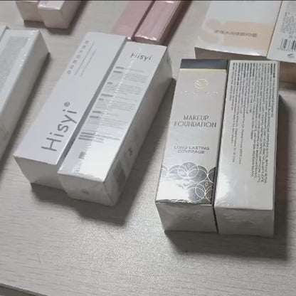 Liquid Foundation Makeup Base Waterproof High Coverage Concealer BB Cream Brighten Face Skin Tone Hydrating Foundation Makeup